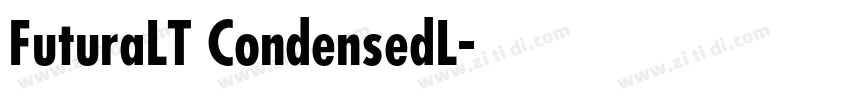 FuturaLT CondensedL字体转换